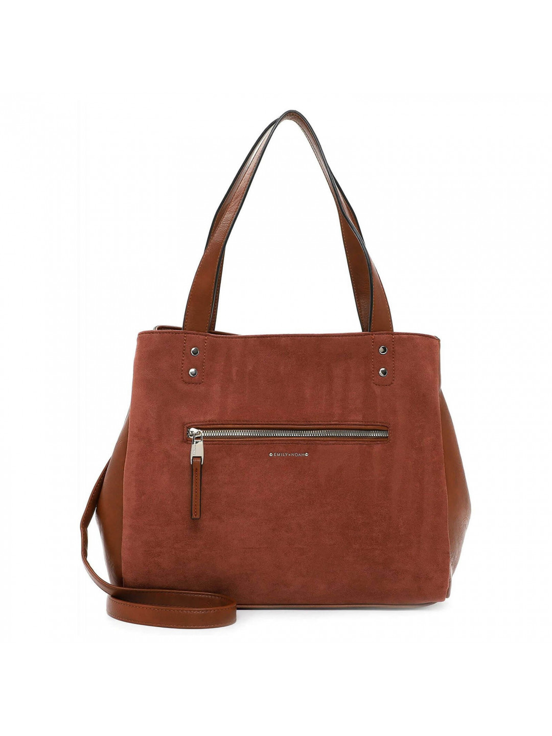 Dámská crossbody kabelka Emily & Noah Leonne – hnědá